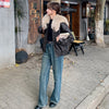 Real Shot Brown Rabbit Fur Liner Leather Jacket