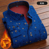 Men&#39;s Plus Velvet Padded Warm Shirt Long Sleeves