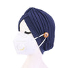 Epidemic Prevention Supplies Ladies Masks Hats Anti-Strangle Headbands Button Headbands