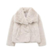 Women&#39;s Toka Fox Fur Jacket Women&#39;s Autumn And Winter Furry Fur Clothing Coat Imitation