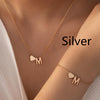 Minimalist Style Heart-shaped Letter Necklace Bracelet