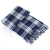 Autumn And Winter Black And White Plaid Plus-sized Thickening Thermal Men&#39;s And Women&#39;s Scarf