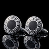 Square Men&#39;s Cufflinks Spot Simple French Cuff Buttons