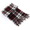 Autumn And Winter Black And White Plaid Plus-sized Thickening Thermal Men&#39;s And Women&#39;s Scarf