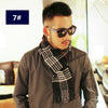 Men&#39;s Fashion Casual Warm Plaid Scarf