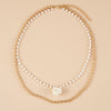 Fashion Exquisite Chain Inlaid Pearl Ladies