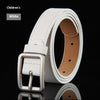 Boys&#39; Simple And Fashionable Solid Color Belt