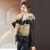 Middle-aged Women&#39;s Clothing Winter Leather Coat Casual Fashionable Jacket