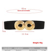 Women&#39;s Fashion Bohemian Metal Circle Hollow Belt