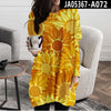 Sunflower Round Neck Fashion Medium Loose Dress