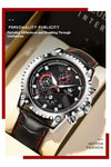 Luminous Large Dial Multifunctional Men&#39;s Watch