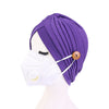 Epidemic Prevention Supplies Ladies Masks Hats Anti-Strangle Headbands Button Headbands