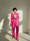 Casual Temperament Twinset Spring And Autumn Women&#39;s Suit