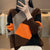 Long Sleeve Half Turtleneck Loose Diamond Color Matching Knitted Bottoming Shirt