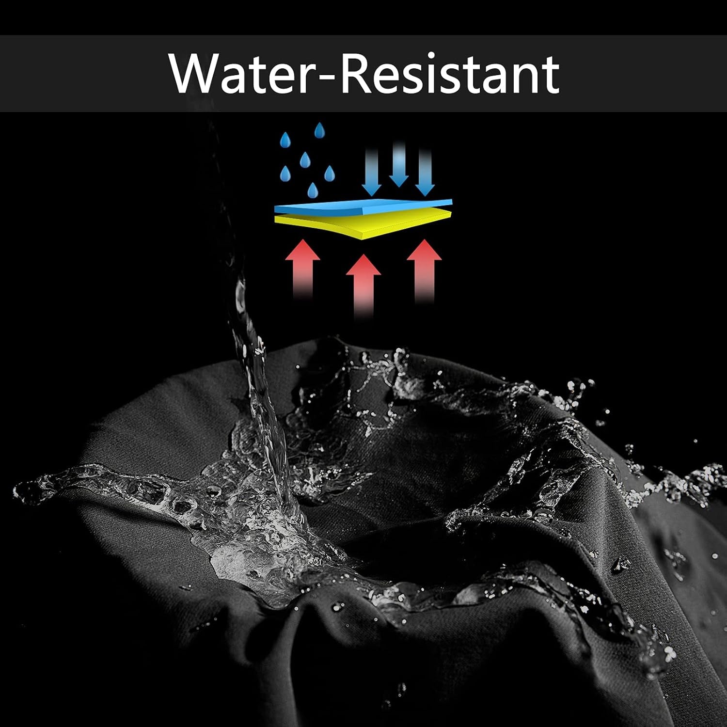 Womens Golf Pants Water-Resistant Lightweight Hiking Pants with Adjustable Bottom for Travel, Camping, Fishing