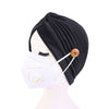 Epidemic Prevention Supplies Ladies Masks Hats Anti-Strangle Headbands Button Headbands