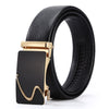 Men&#39;s Automatic Leather Buckle Business Belt