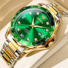 Green Submariner Quartz Watch Luminous Men&#39;s Watch